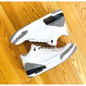 vintage 2011 Nike Air Jordan 3 white cement size 12